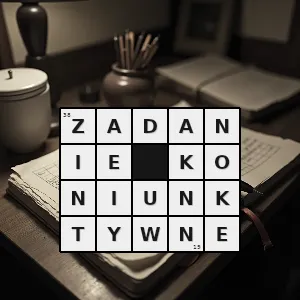 Hasło krzyżówkowe zadanie do pracy w grupie którego wynik zależy od najsłabszego członka grupy najsłabszego ogniwa - zadanie koniunktywne – rozwiązanie, synonimy, podpowiedzi i definicje krzyżówkowe